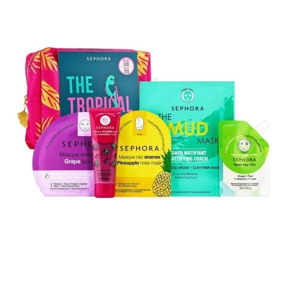 Sephora The Tropical Set 5 Masks Set - Picture 2 of 3